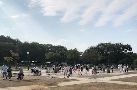 麻溝公園 水の広場