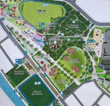 鶴間公園・地図1