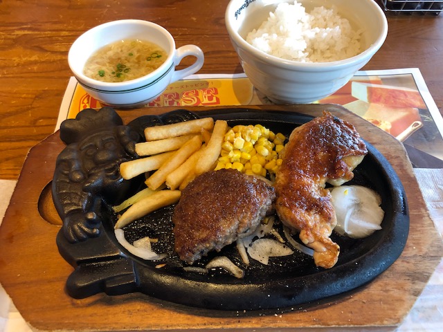 チキンとビリーハンバーグ
