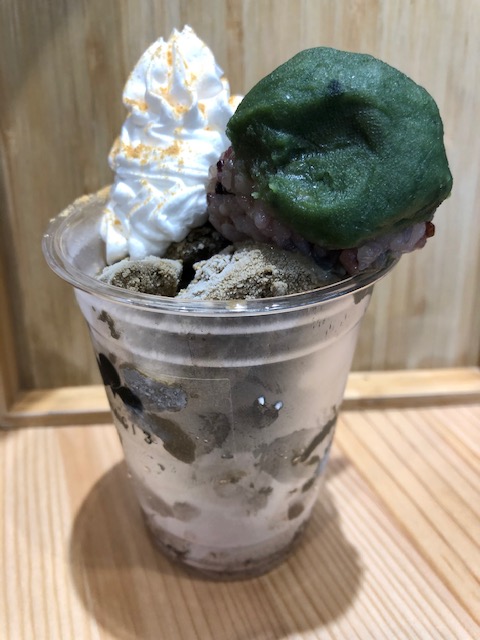 OHAGI3・よもぎおはぎパフェ