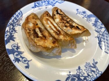 バーミヤン・焼餃子3コ