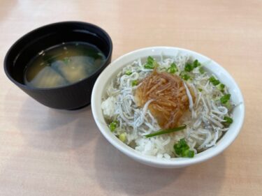 ジョナサン・しらすおろしご飯モーニング