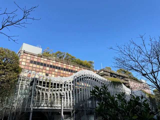 玉川高島屋の屋上庭園・風景