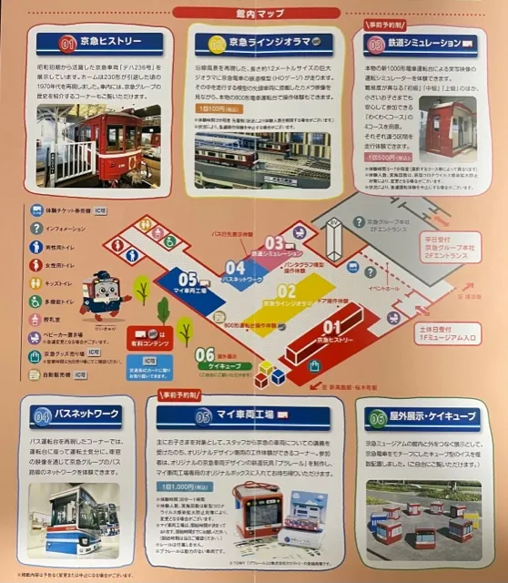 京急ミュージアム・館内地図