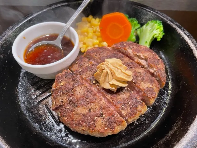 いきなりステーキ・ワイルドハンバーグ(200g)