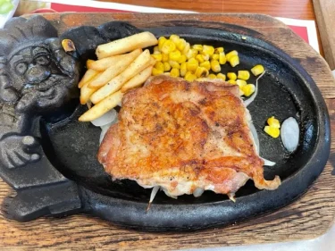 ブロンコビリー・炭火焼きチキンステーキランチ