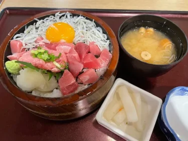 とんでん・まぐろしらす丼