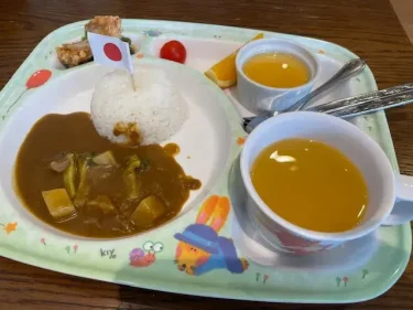 ジロー珈琲・お子様セット(カレー＆チキン)