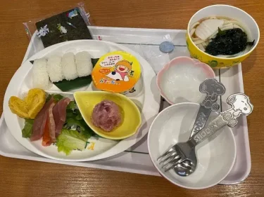 味の民芸・お子様手巻き寿司セット(うどん付)