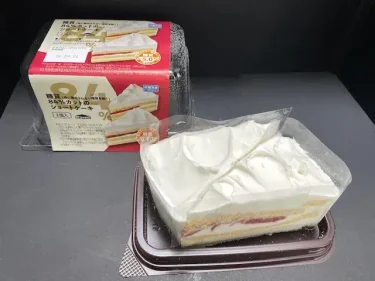 シャトレーゼ・糖質84%カットのショートケーキ