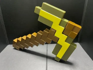 マイクラ・金のピッケル