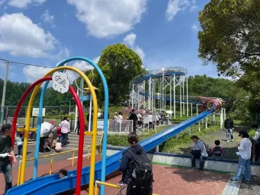 こどもの国・115mローラーすべり台2