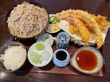 ほりのうち・天ぷら御膳(松・大盛)