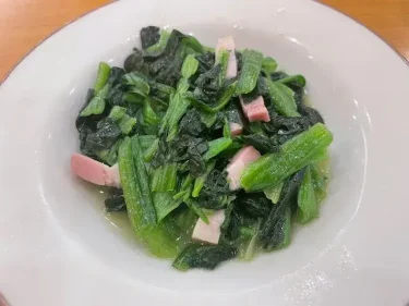 サイゼリヤ・ほうれん草のソテー