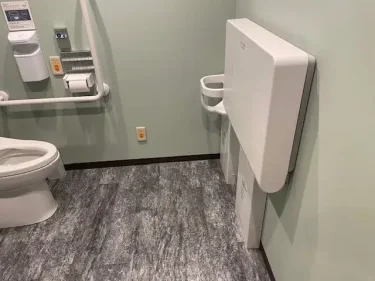 喜楽里別邸・おむつ交換台