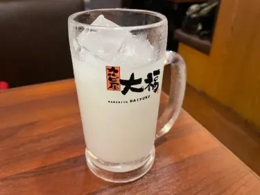 大福・カルピスソーダ