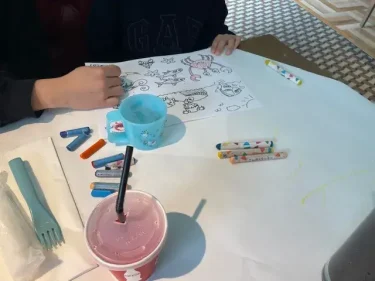 シーフードジョーズ・お絵描き