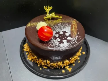 シャトレーゼ・Xmasプレミアム・ミロワールショコラ14㎝