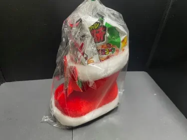 ダイソー・Xmasブーツのお菓子