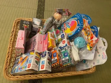 万葉の湯・キッズメニュー(おもちゃ)