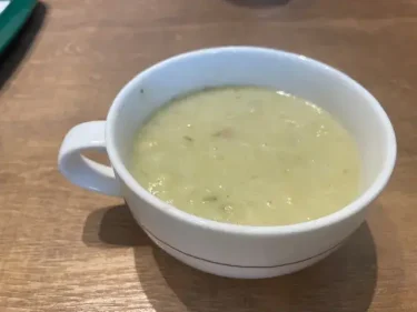 モスバーガー・ブロッコリーとじゃがいものポタージュ