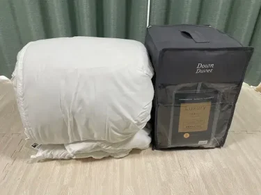 ニトリ・羽毛掛けふとんLuxury(S)