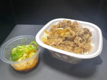 すき家・ねぎ玉牛丼(テイクアウト)