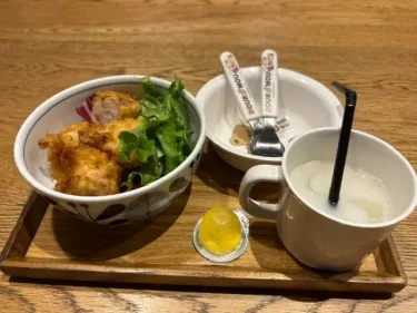じねんじょ庵・キッズ丼(鳥天丼)