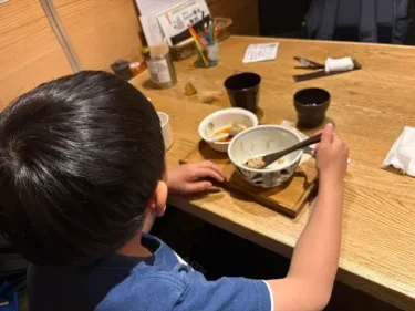 じねんじょ庵・食事風景