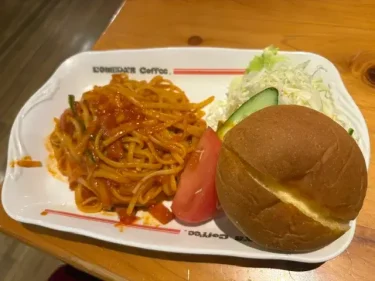 コメダ珈琲店・ナポリタン